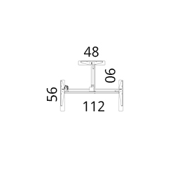 CONSET 501-37 HVE SNKE STEL / 3 SJLER / TIL BORDPLADE OVER 120