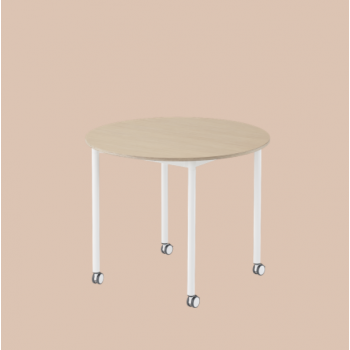 BASE TABLE ROUND WITH CASTORS