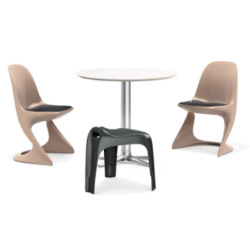 CASALINO STOL MED LAV RYG, ARMLN OG POLSTRET SDE