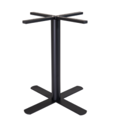 SJLESTEL MED KRYDSFOD - 65x65 cm - 72 cm hjt