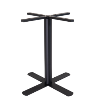 SJLESTEL MED KRYDSFOD - 65x65 cm - 72 cm hjt