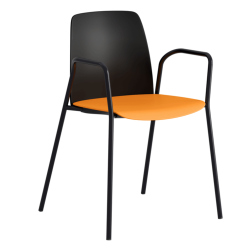 STOL UDEN POLSTER P SDE / MED ARMLN - STOL TIL FLERE FORML