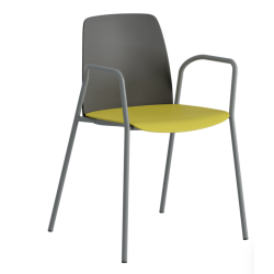 STOL UDEN POLSTER P SDE / MED ARMLN - STOL TIL FLERE FORML