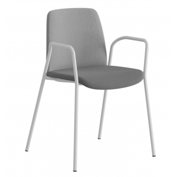 FULD POLSTRET STOL TIL FLERE FORML - MED ARMLN