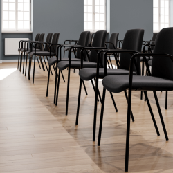 FULD POLSTRET STOL TIL FLERE FORML - MED ARMLN