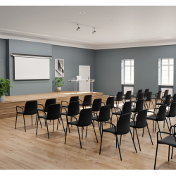 FULD POLSTRET STOL TIL FLERE FORML - MED ARMLN