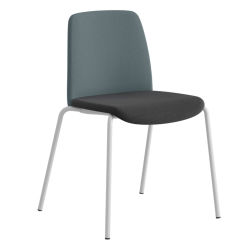 STOL MED POLSTRET SDE OG RYGLN TIL FLERE FORML