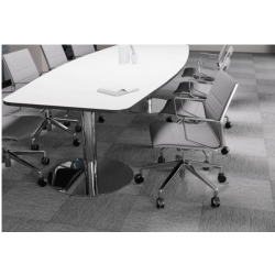 BOARD - KONFERENCESTOL MED LAV RYG / KONTORSTOL