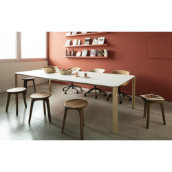 ERMETE AFLANGT OG KVADRATISK BORD - FLERE FARVER