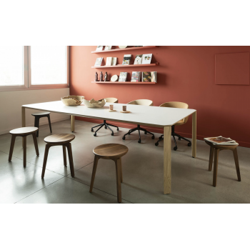 ERMETE AFLANGT OG KVADRATISK BORD - FLERE FARVER