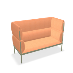 STILT SOFA MED HJT RYGLN