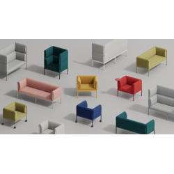 STILT SOFA MED HJT RYGLN