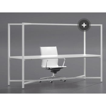 HUB BORDE REKTANGULR HVID 