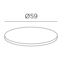 PIANI LAMINAT 60 CM BORDPLADE - UDENDRS