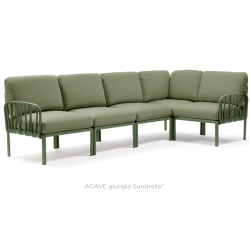 KOMODO 5 LOUNGESOFA - UDENDRS