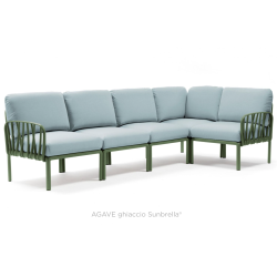 KOMODO 5 LOUNGESOFA - UDENDRS