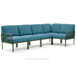 KOMODO 5 LOUNGESOFA - UDENDRS