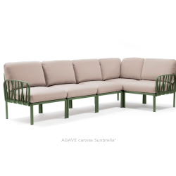 KOMODO 5 LOUNGESOFA - UDENDRS