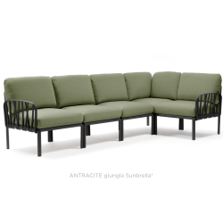 KOMODO 5 LOUNGESOFA - UDENDRS