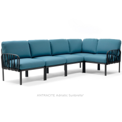 KOMODO 5 LOUNGESOFA - UDENDRS