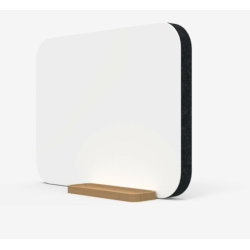 MOOD FABRIC TABLE - FRITSTENDE BORDSKRM MED GLASTAVLE