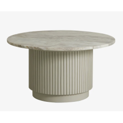 ERIE 6922 LOUNGEBORD I marmor og tr.