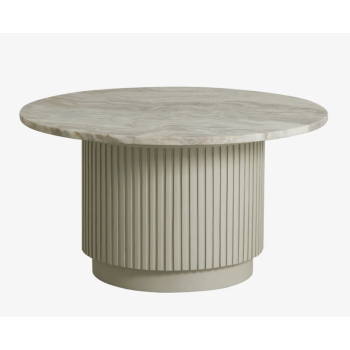 ERIE 6922 LOUNGEBORD I marmor og tr.