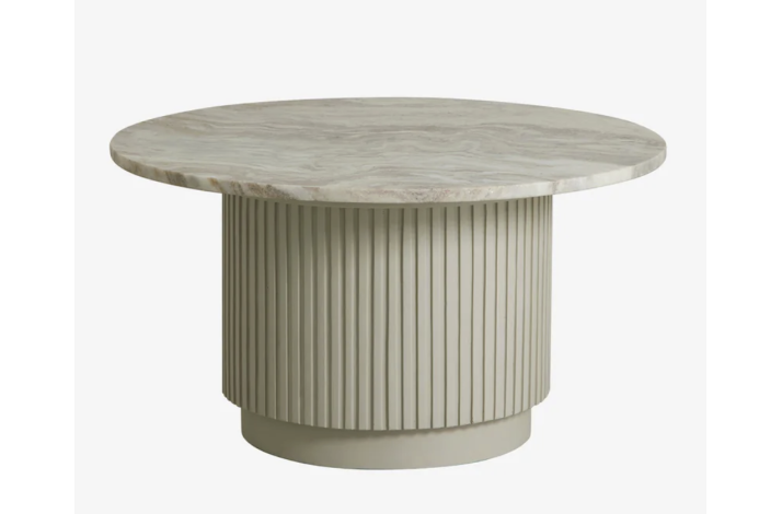 ERIE 6922 LOUNGEBORD I marmor og tr.