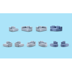 JEFF LOUNGE SOFA MODULER