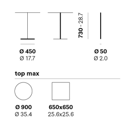Inox rund sjlefod kr. 400.- normal kr. 1.290.- 