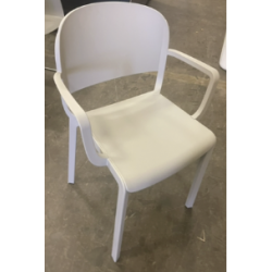 Pedrali stol Dome, formst�bt plast over st�lstel, nu kr. 100.- 