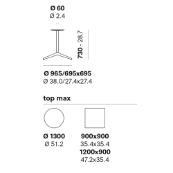Pedrali Design stel Ypsilon 4, gr� nu kun kr. 400.- pr. stk. normal kr. 1.490.- 