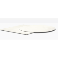 Hvid kompaktlaminat bordplade pedrali 70 x 70 cm nu kr. 200.- normal kr. 1.200.- 