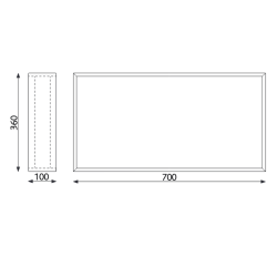 Lydisolerende v�gge med eg kant, normal kr. 1.890.- nu kr. 300.- pr. stk. 