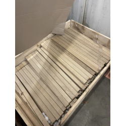 Firkantede bordben massiv eg normal kr. 390.- nu kr. 100.- pr. stk. 