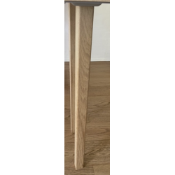 Firkantede bordben massiv eg normal kr. 390.- nu kr. 100.- pr. stk. 