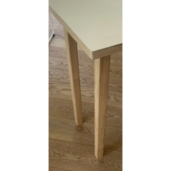 Firkantede bordben massiv eg normal kr. 390.- nu kr. 100.- pr. stk. 