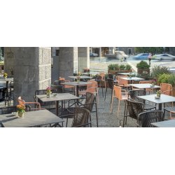 KOMPAKT LAMINAT BORDPLADE - STEN STRUKTUR