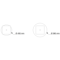 SJLESTEL A-SERIE - Max. bordplade 1000 mm