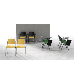 WAMPA STOL MED ELLER UDEN SKRIVEPLADE