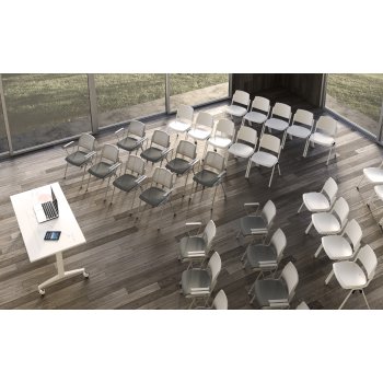 WAMPA STOL MED ELLER UDEN SKRIVEPLADE