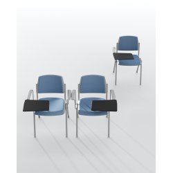 WAMPA STOL MED ELLER UDEN SKRIVEPLADE