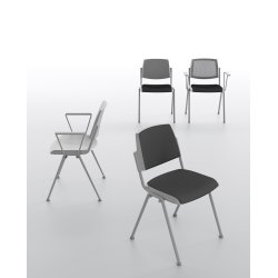 WAMPA STOL MED ELLER UDEN SKRIVEPLADE