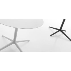 YPSILON 4 STEL H:50/FOD:58,5x58,5 - Max. bordplade : 1000 mm