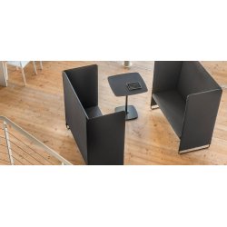 STYLUS SQ STEL H:73/FOD:45x45 - Max. bordplade : 1000 mm