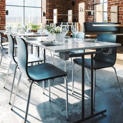 DINNER KLAPBORD STEL - FLERE FARVER