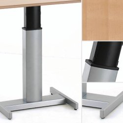 CONSET 501-19 ENKELTSJLET INKL. PLADE - PARALLEL FOD / TALERSTOL 