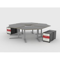 QUADRO GRUPPE HVE SNKE STEL MED LINAK MOTOR