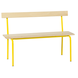 B�NK MED 1 BR�DDE TIL RYGL�N