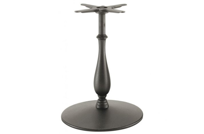 LIBERTY STEL H:73/FOD :60 - Max. bordplade : 150 / 100x100 cm